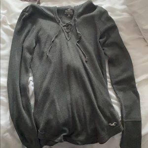 Hollister hooded long sleeve